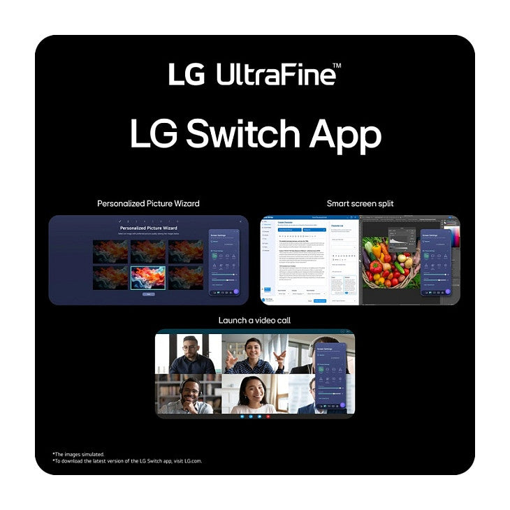 101,6 cm/40" (5120×2160) LG 40U990A-W 21:9 NanoIPS 5 ms 120Hz Thunderbolt 5 (96W) HDMI 2.1×2 DP2.1 USB-C KVM Daisy-Chain Curved White
