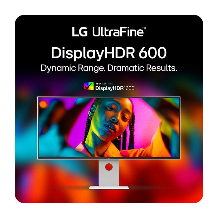 101,6 cm/40" (5120×2160) LG 40U990A-W 21:9 NanoIPS 5 ms 120Hz Thunderbolt 5 (96W) HDMI 2.1×2 DP2.1 USB-C KVM Daisy-Chain Curved White