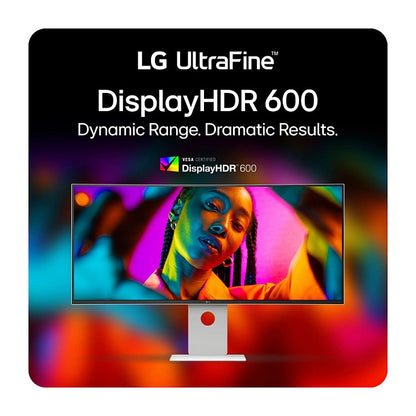101,6 cm/40" (5120×2160) LG 40U990A-W 21:9 NanoIPS 5 ms 120Hz Thunderbolt 5 (96W) HDMI 2.1×2 DP2.1 USB-C KVM Daisy-Chain Curved White