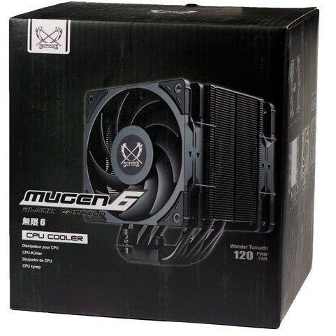 K COOLER Scythe Mugen 6 Black Edition CPU Kühler 2x120mm