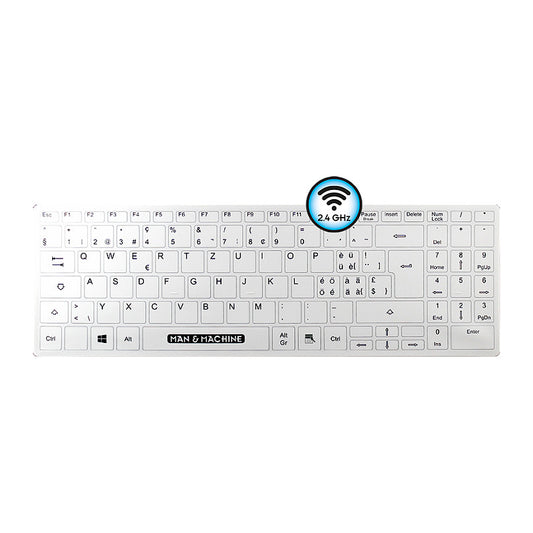 MAN&MACHINE ITs Cool Flat Wire DE wh Its Cool Flat Wireless,white,DE