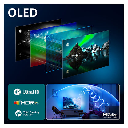 Philips 55OLED760/12 139cm 55" 4K OLED 120 Hz Ambilight Smart TV Fernseher