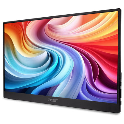 39,6cm/15,6" (1920x1080) Acer PM161QB1bmiuux 16:9 IPS 4ms 60Hz Mini-HDMI 2xUSB-C Audio Speaker VESA Black