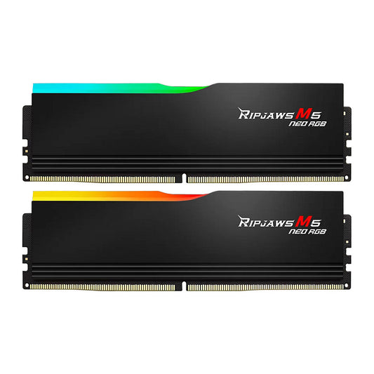 DIMM 32 GB 6000(2x 16 GB)Dual-Kit(schwarz, F5-6000J3636F16GX2-RM5NRK, Ripjaws M5 Neo RGB, AMD EXPO)