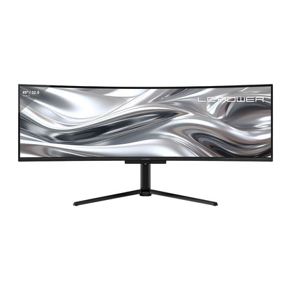 124,46cm/49" (5120x1440) LC-Power LC-M49QCO 32:9 Curved QD-OLED 0,03ms 144Hz 2xHDMI DisplayPort USB-C Black