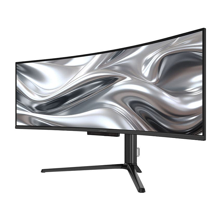 124,46cm/49" (5120x1440) LC-Power LC-M49QCO 32:9 Curved QD-OLED 0,03ms 144Hz 2xHDMI DisplayPort USB-C Black