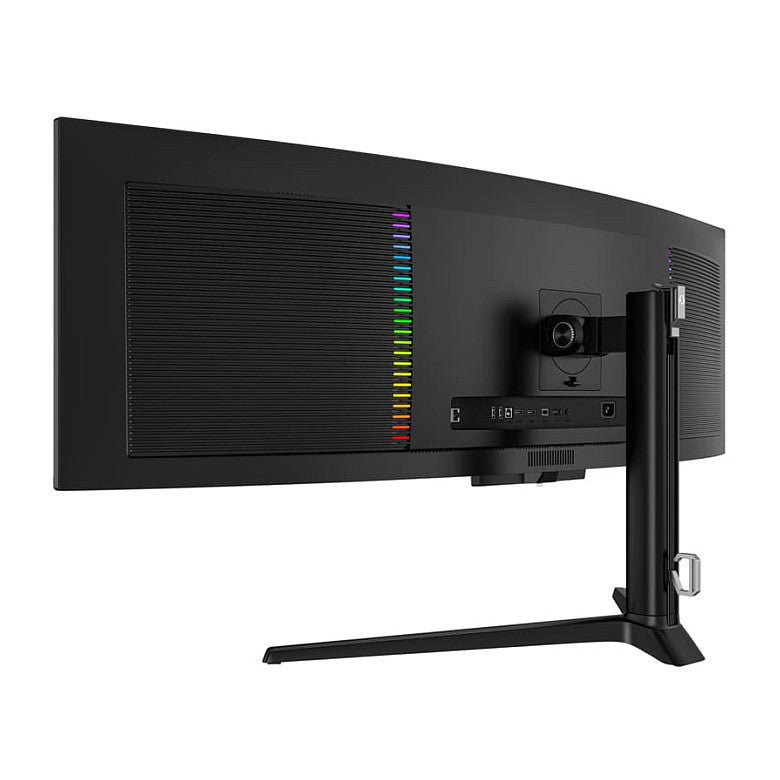 124,46cm/49" (5120x1440) LC-Power LC-M49QCO 32:9 Curved QD-OLED 0,03ms 144Hz 2xHDMI DisplayPort USB-C Black