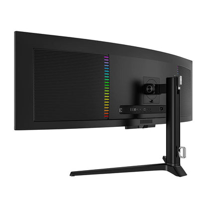 124,46cm/49" (5120x1440) LC-Power LC-M49QCO 32:9 Curved QD-OLED 0,03ms 144Hz 2xHDMI DisplayPort USB-C Black