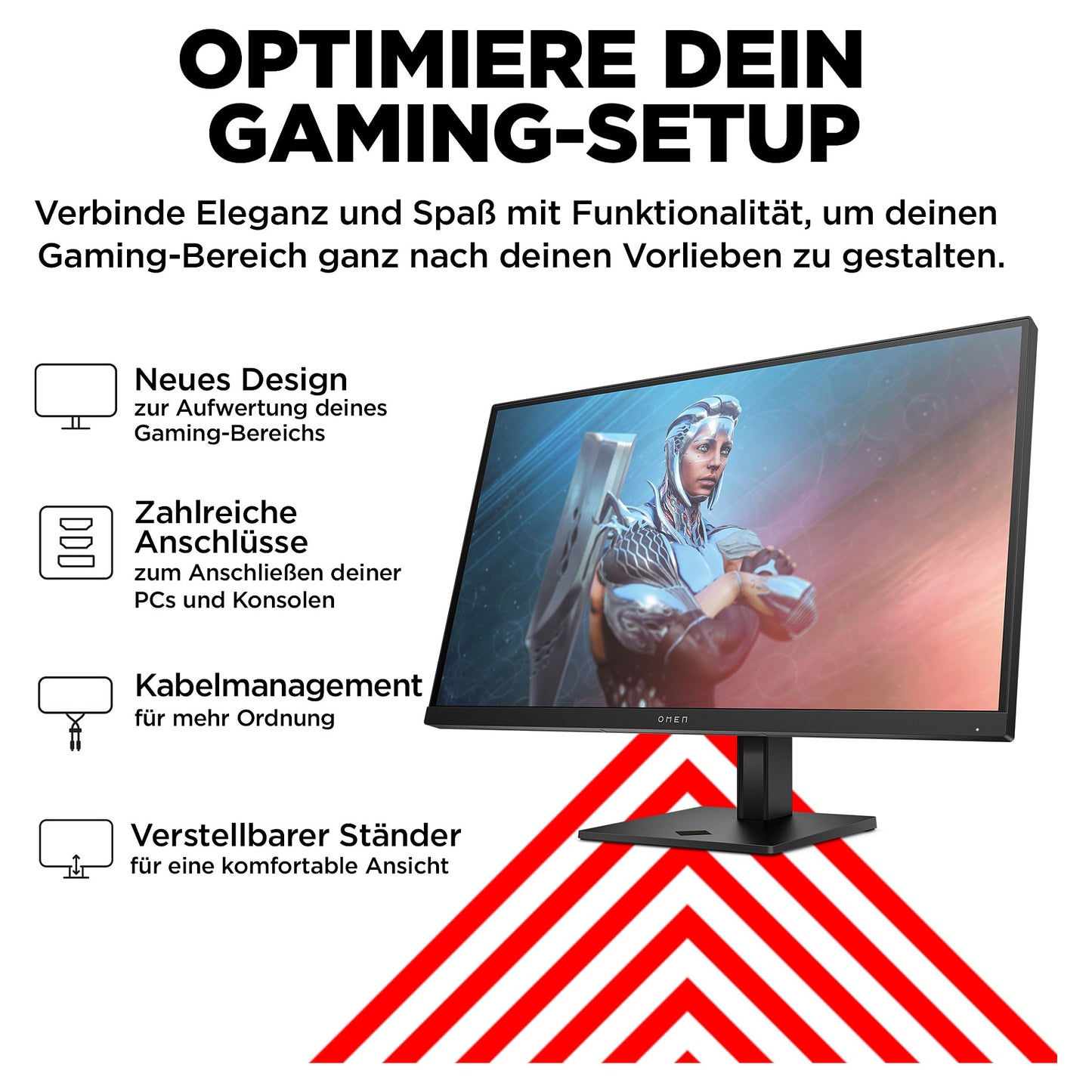 HP OMEN by HP 27 - LED-Monitor - Gaming - 68.6 cm (27")