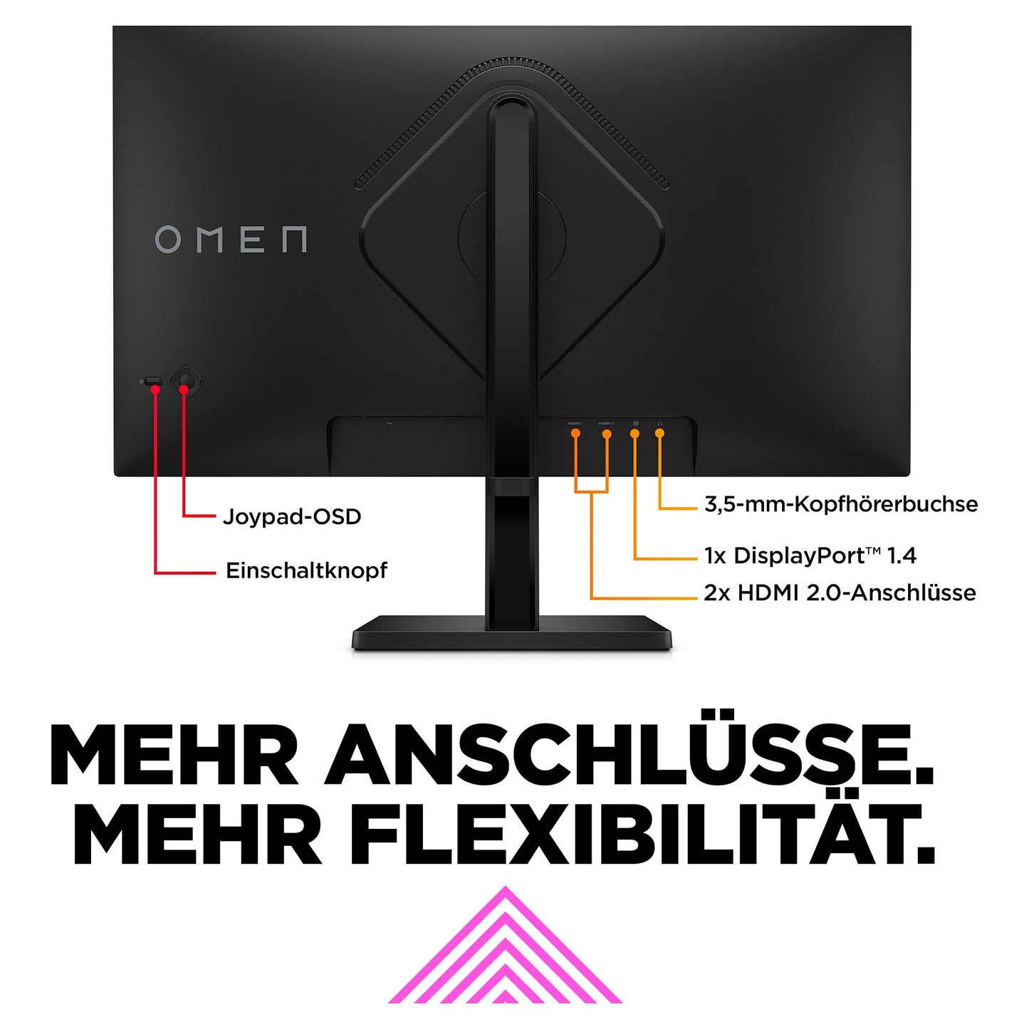 HP OMEN by HP 27 - LED-Monitor - Gaming - 68.6 cm (27")