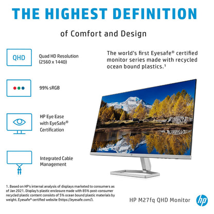 HP M27fq - M-Series - LED-Monitor - 68.6 cm (27")