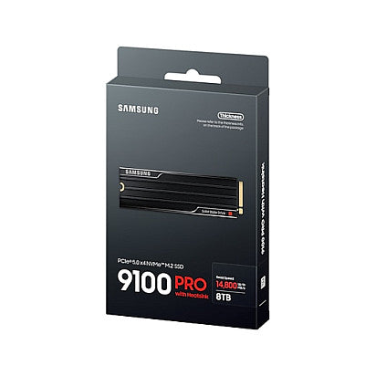 M.2 8TB Samsung PCI-E NVMe Gen5 9100 PRO HS retail