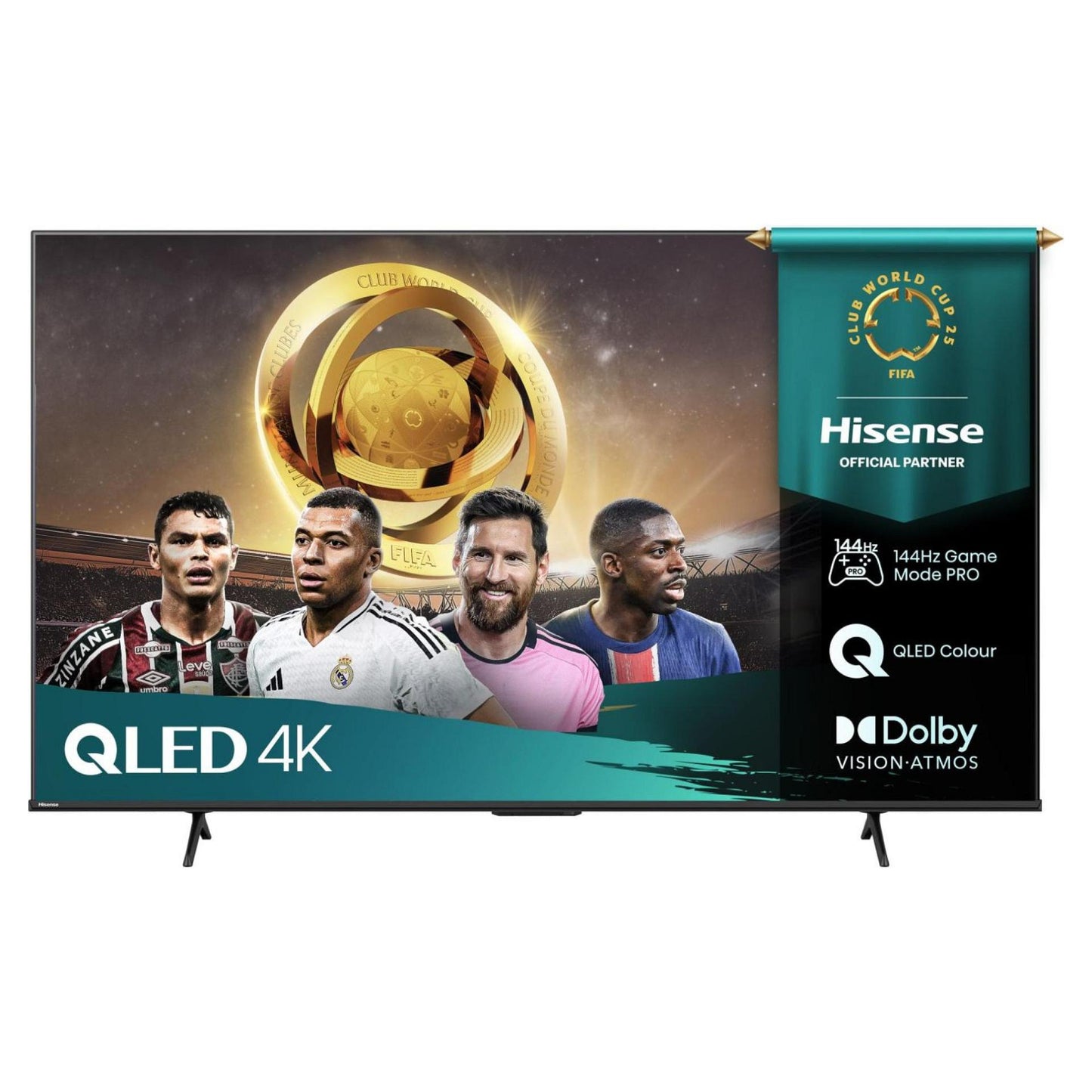 Hisense 75E77Q PRO 189cm 75" 4K QLED Smart TV Fernseher