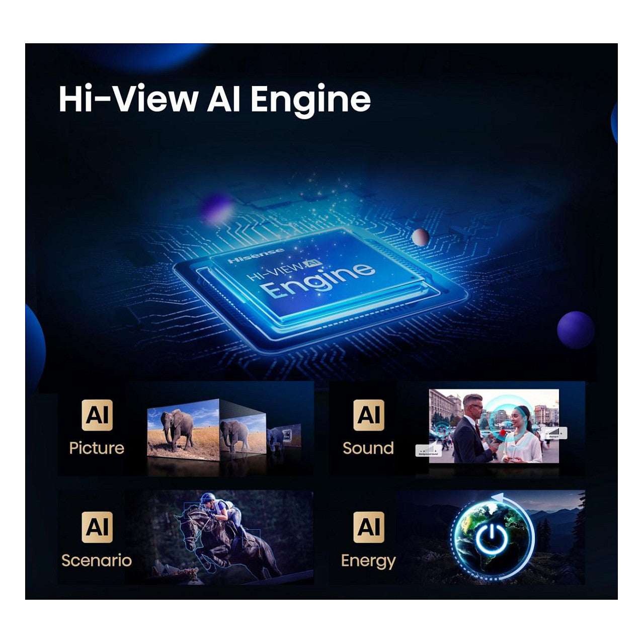 Hisense 85U7Q 215cm 85" UHD Mini LED Smart TV Fernseher