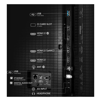 Hisense 85U7Q 215cm 85" UHD Mini LED Smart TV Fernseher
