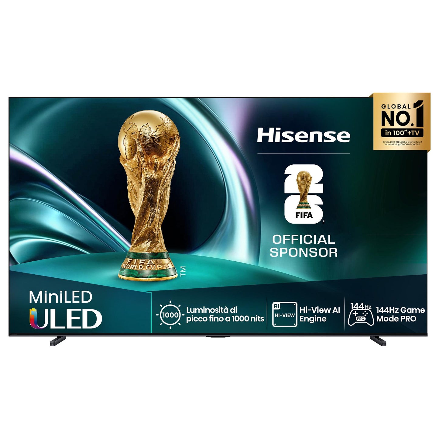 Hisense 85U7Q 215cm 85" UHD Mini LED Smart TV Fernseher