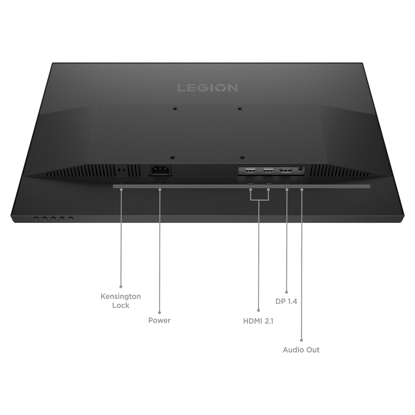 Lenovo Legion 24-10 Gaming Monitor - 240Hz, 0,5ms - 23,8" Full-HD, IPS, HDMI, Displayport