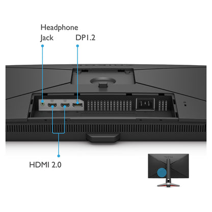 BenQ MOBIUZ EX2710U Gaming Monitor - Höhenverstellung, USB-Hub
