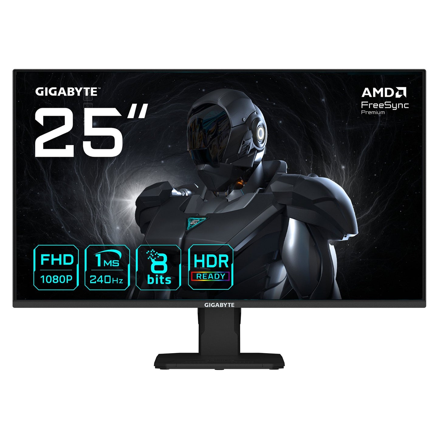 Gigabyte GS25F2A 62,2cm (24,5") FHD IPS Gaming Monitor 16:9 HDMI/DP 240Hz 1ms HDR Sync