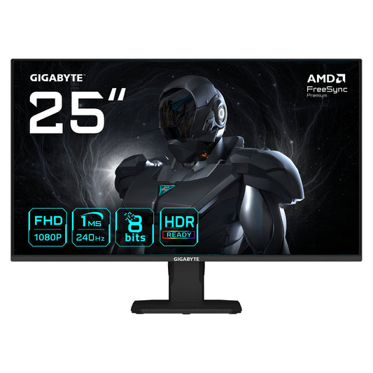 Gigabyte GS25F2A 62,2cm (24,5") FHD IPS Gaming Monitor 16:9 HDMI/DP 240Hz 1ms HDR Sync