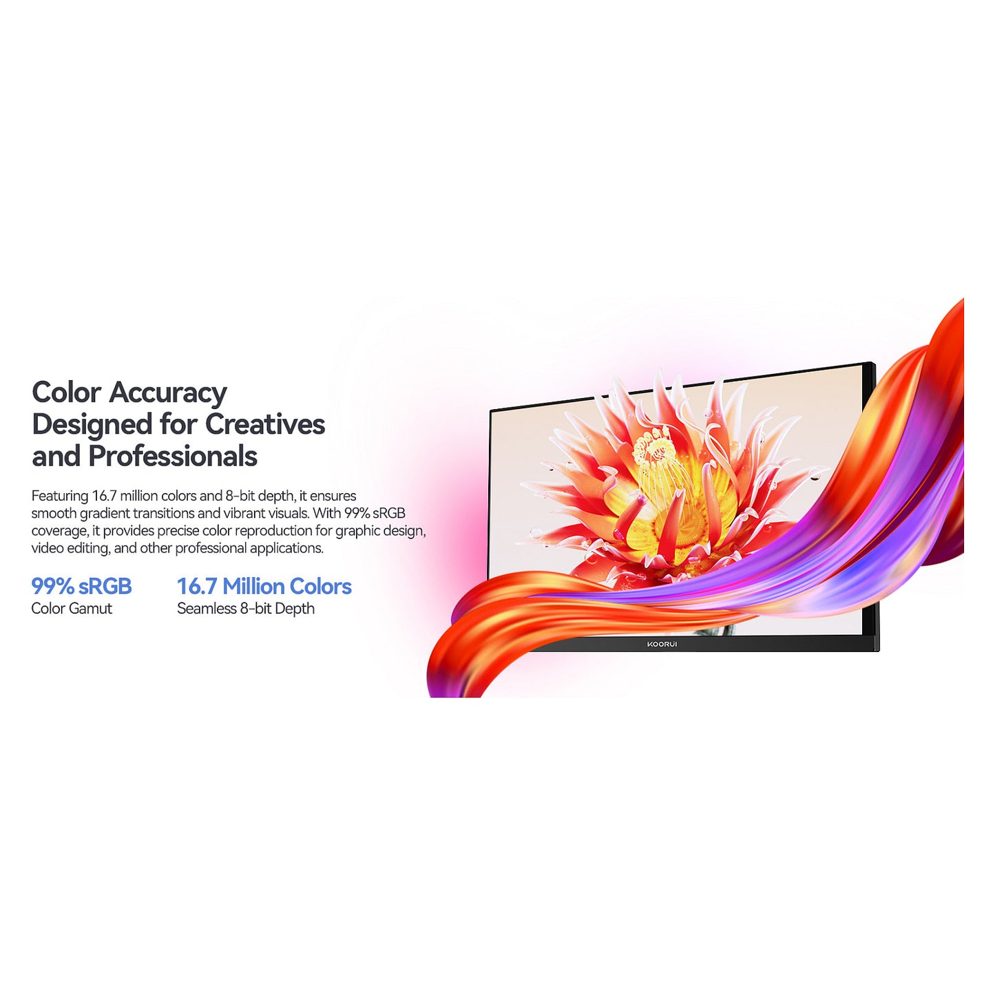 KOORUI E2411H FHD Office-Monitor 60,5 cm (23,8 Zoll)