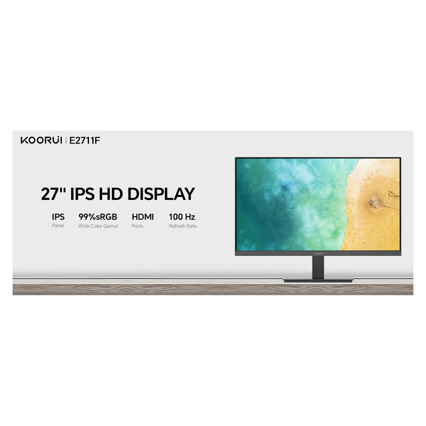 KOORUI E2711F FHD Office-Monitor 68,6 cm (27 Zoll)
