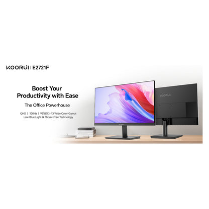 KOORUI E2721F QHD Office-Monitor 68,6 cm (27 Zoll)