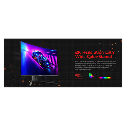 KOORUI G3221SC QHD Curved Gaming Monitor 80 cm (31,5 Zoll)
