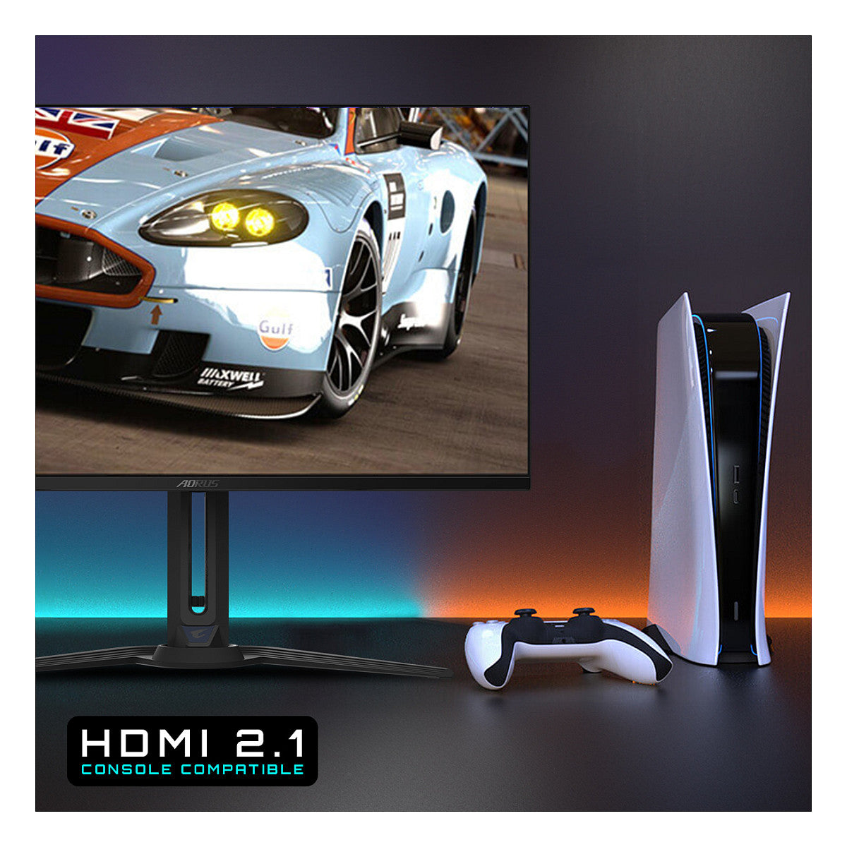 Gigabyte Aorus FO32U 80cm (31,5") 4K OLED Gaming Monitor 16:9 HDMI/DP/USB-C 165Hz 0,03ms