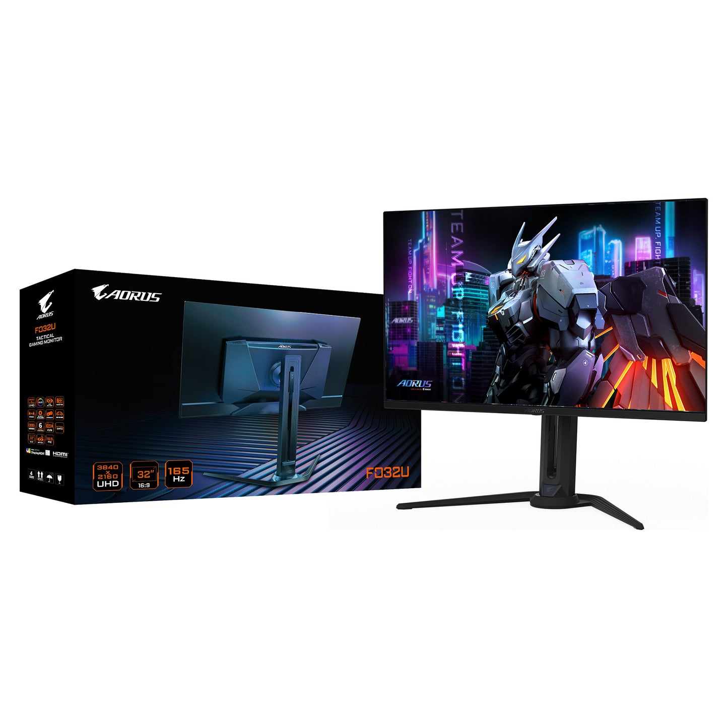 Gigabyte Aorus FO32U 80cm (31,5") 4K OLED Gaming Monitor 16:9 HDMI/DP/USB-C 165Hz 0,03ms