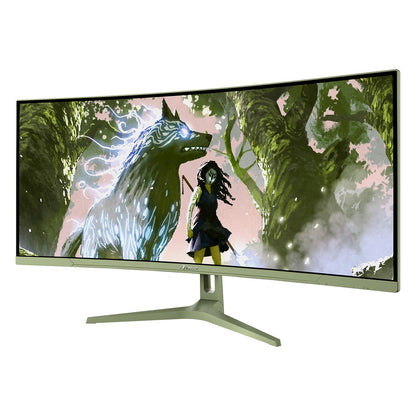 Arozzi TFT Nova 34" VA 165Hz curved waldgrün