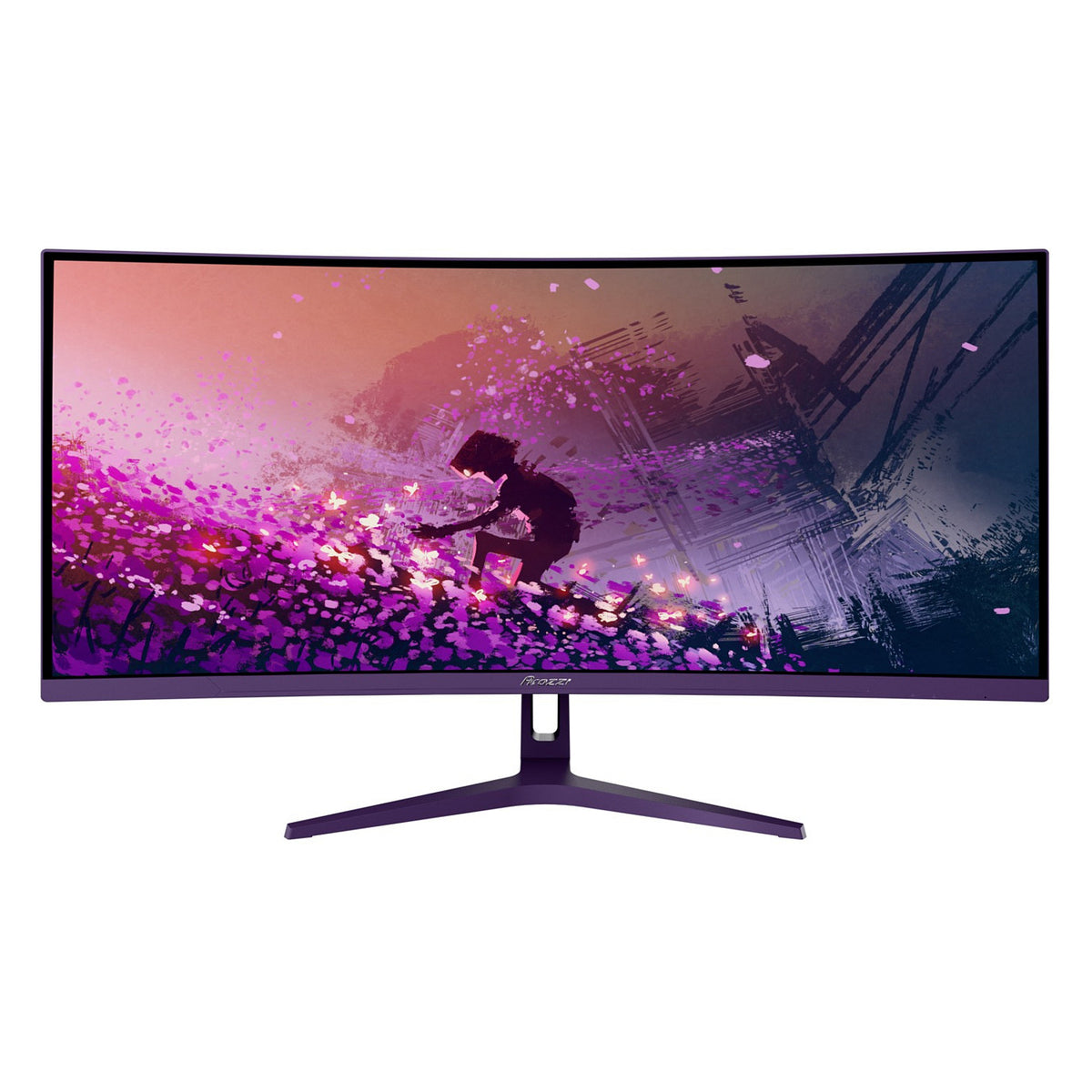Arozzi TFT Nova 34" VA 165Hz curved lila