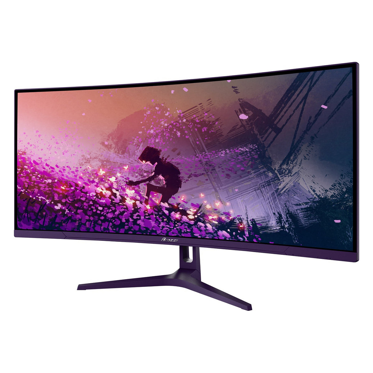 Arozzi TFT Nova 34" VA 165Hz curved lila