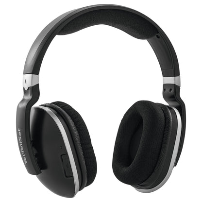 TSAT Stereoman 2 DAB+ sw Stereo-Funkkopfhörer mit Dockingstation 2,4GHz