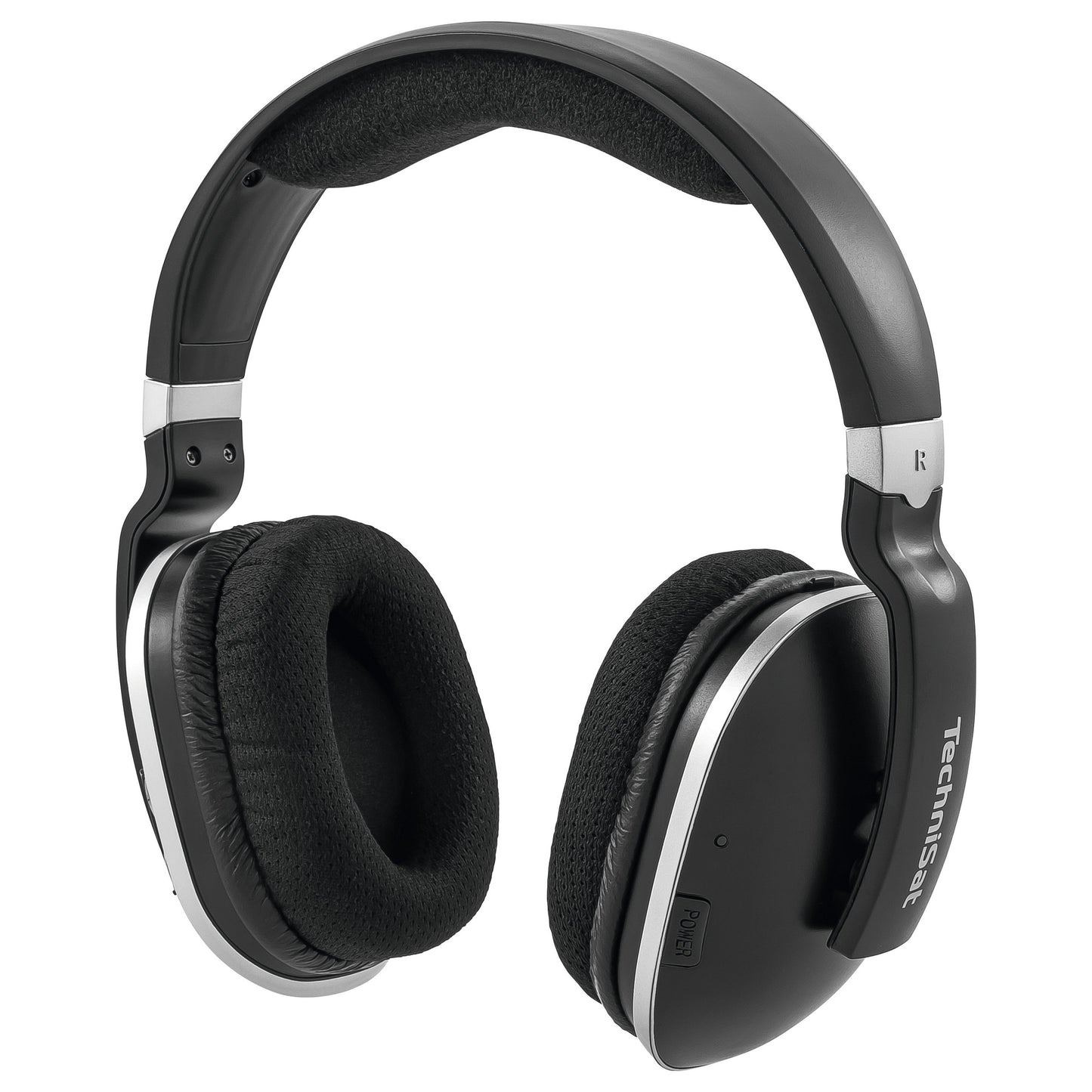 TSAT Stereoman 2 DAB+ sw Stereo-Funkkopfhörer mit Dockingstation 2,4GHz