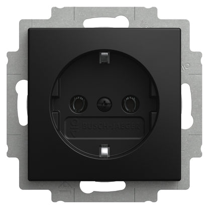 BUSCH JAEGER BJ 20 EUC-915 SCHUKO® Steckdosen-Einsatz mit Steckanschluss Busch-balance® SI