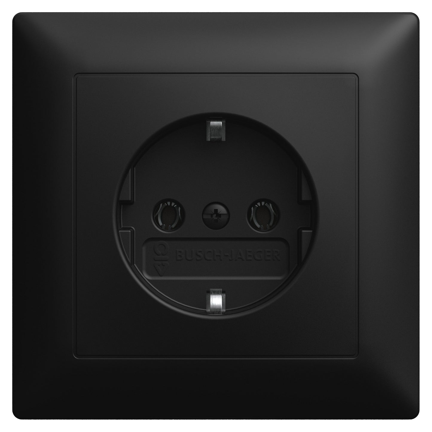 BUSCH JAEGER BJ 20 EUJ-915 SCHUKO® Unterputz-Steckdose Vollplatte Busch-balance® SI