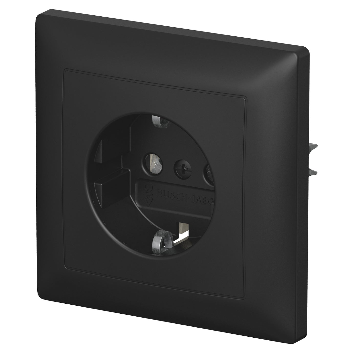 BUSCH JAEGER BJ 20 EUJ-915 SCHUKO® Unterputz-Steckdose Vollplatte Busch-balance® SI