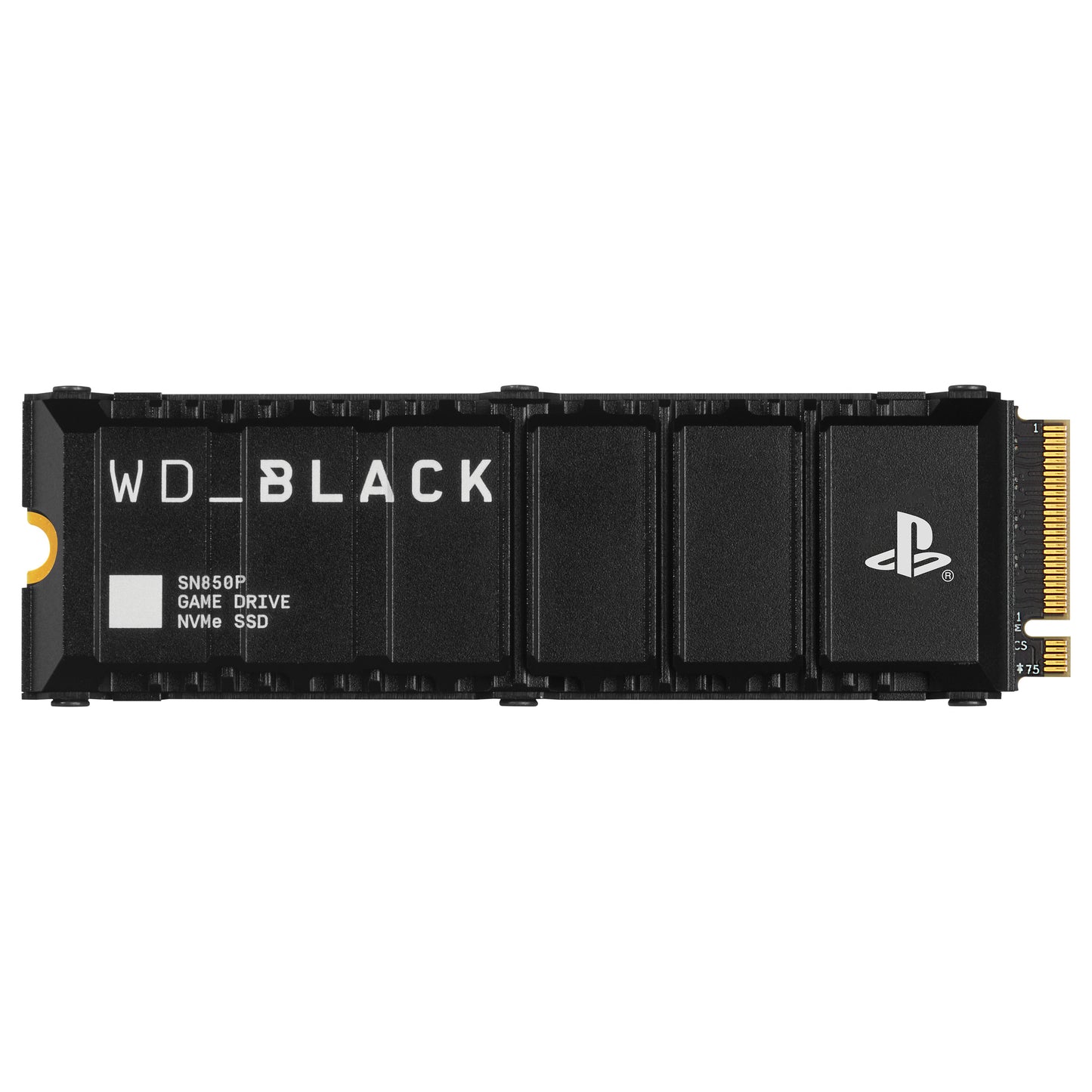 M.2 WD Black SN850P NVMe SSD WDBBYV0020BNC-WRSN - SSD - 4 TB - intern - M.2 2280 - PCIe 4.0 x4 (NVMe)- fr Sony PlayStation 5
