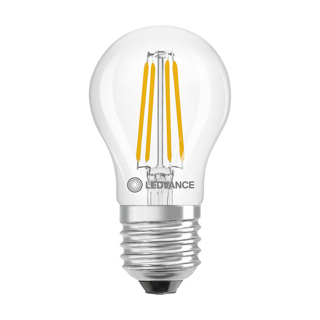 Osram LED Classic P 40 Filament DIM P 3.4W 827 Clear E27 Dimmbare LED-Lampen, klas