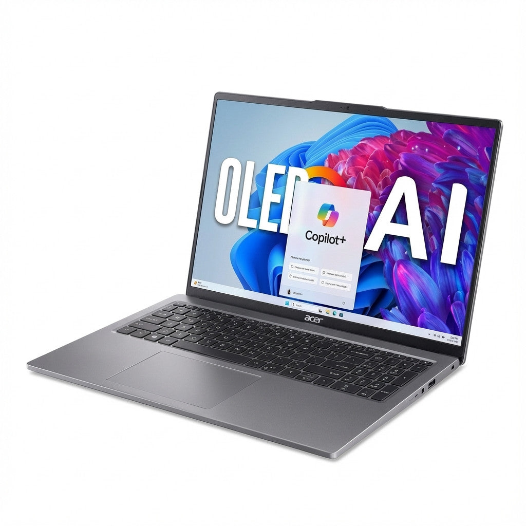 Acer Aspire 16 AI OLED A16-61M-R473 16" WUXGA+ OLED Ryzen AI 5 330 16GB/512GB Win11 Copilot+ PC