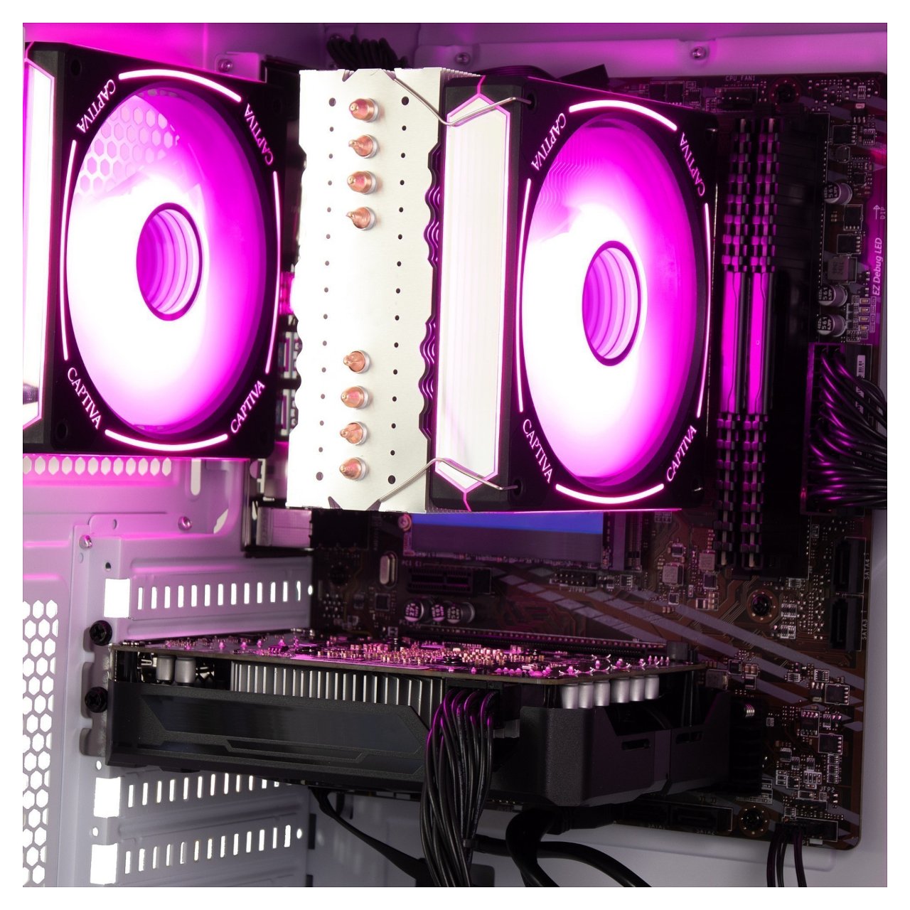 Captiva Advanced Gaming R94-169 RYZ7 5700X, 32GB 1TB RTX 5060 Ti, Wi-Fi 6, Windows 11 Home