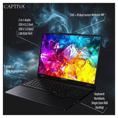 Captiva Notebook Highend Gaming R95-065GE 32GB/1TB SSD RTX5080 Win 11