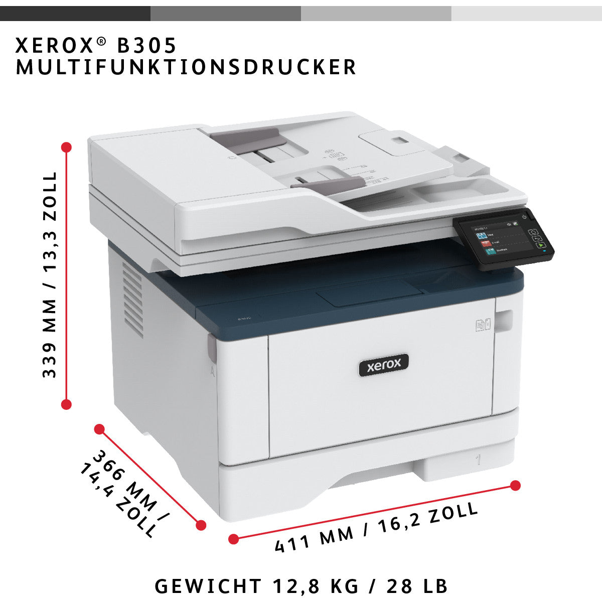 XEROX B305 MONO MULTIFUNCTION