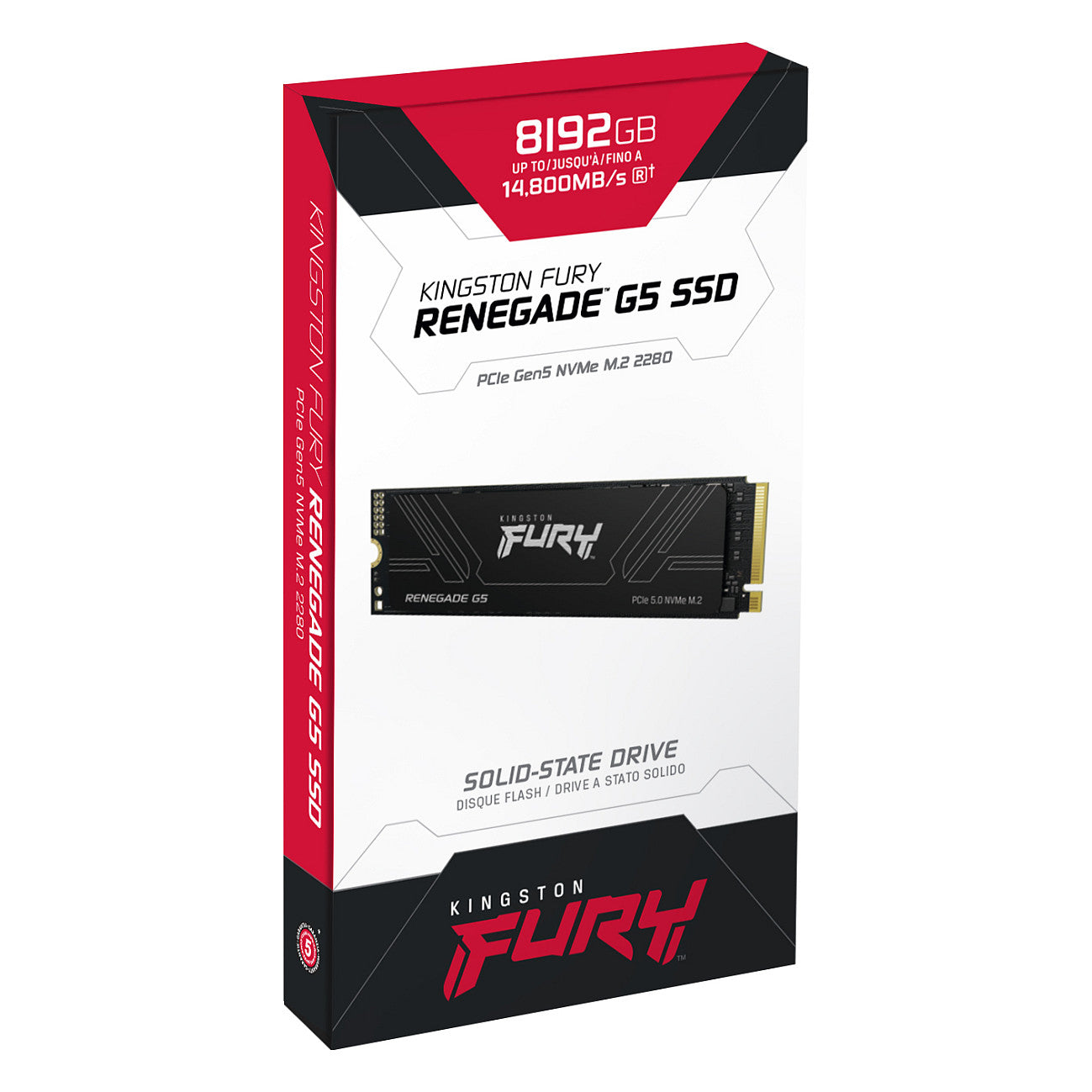 M.2 8TB Kingston PCI-E NVMe Gen5 FURY Renegade