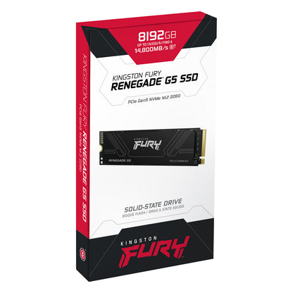 M.2 8TB Kingston PCI-E NVMe Gen5 FURY Renegade