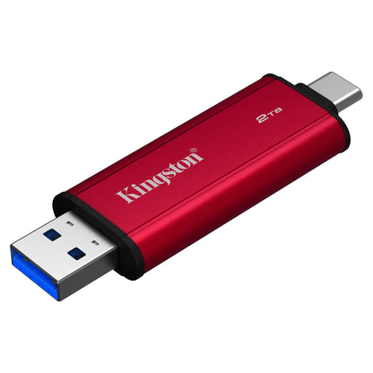 KINGSTON 2TB Dual USB-A/C Portable Up to 1050MB/s USB 3.2 Gen 2