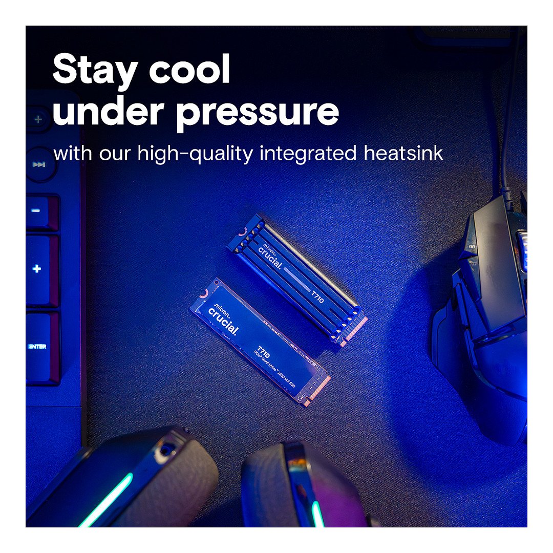 Crucial 1TB T710 with heatsink