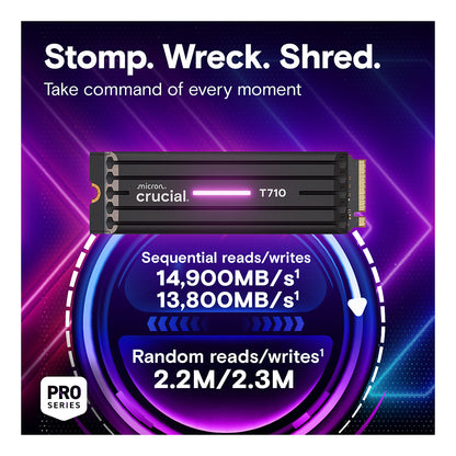 Crucial 4TB T710 with heatsink