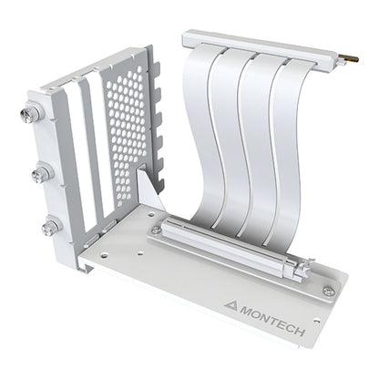 Montech Vertikales GPU Mounting Kit, PCIe 4.0 Riser-Kabel (wei, 20cm)